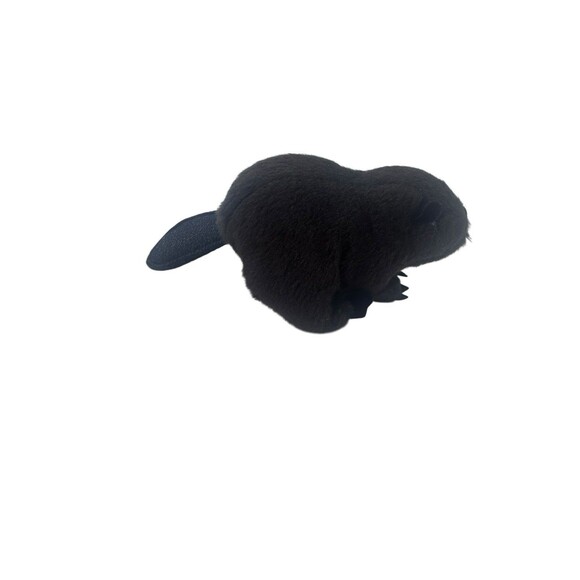 Folkmanis Mini Beaver Finger Puppet Brown Plush Stuffed Animal 2561 7" Preowned - Picture 3 of 13